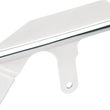 Load image into Gallery viewer, Drag Specialties Shorty Upper Belt Guard - Chrome - Main Product View