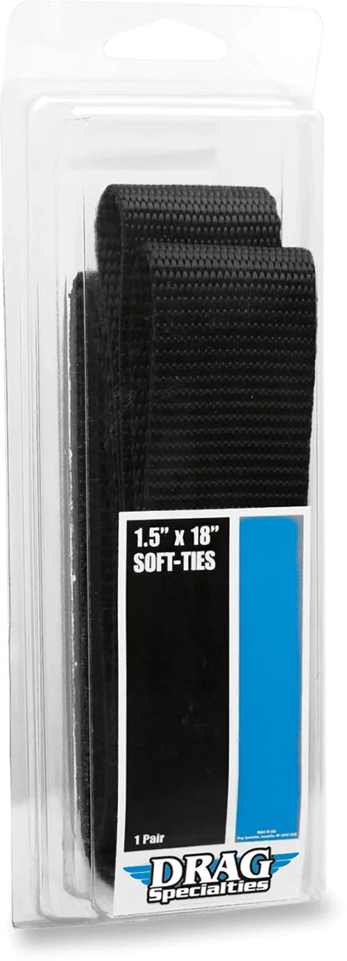 Drag Specialties Soft-Tie Extension - 1.5" x 18" - Side View