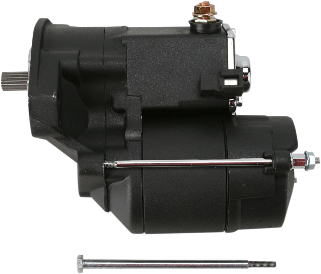 Drag Specialties Starter - 1.4 kW - Black fits 1990-2006 Harley-Davidson Big Twin - Main Product View
