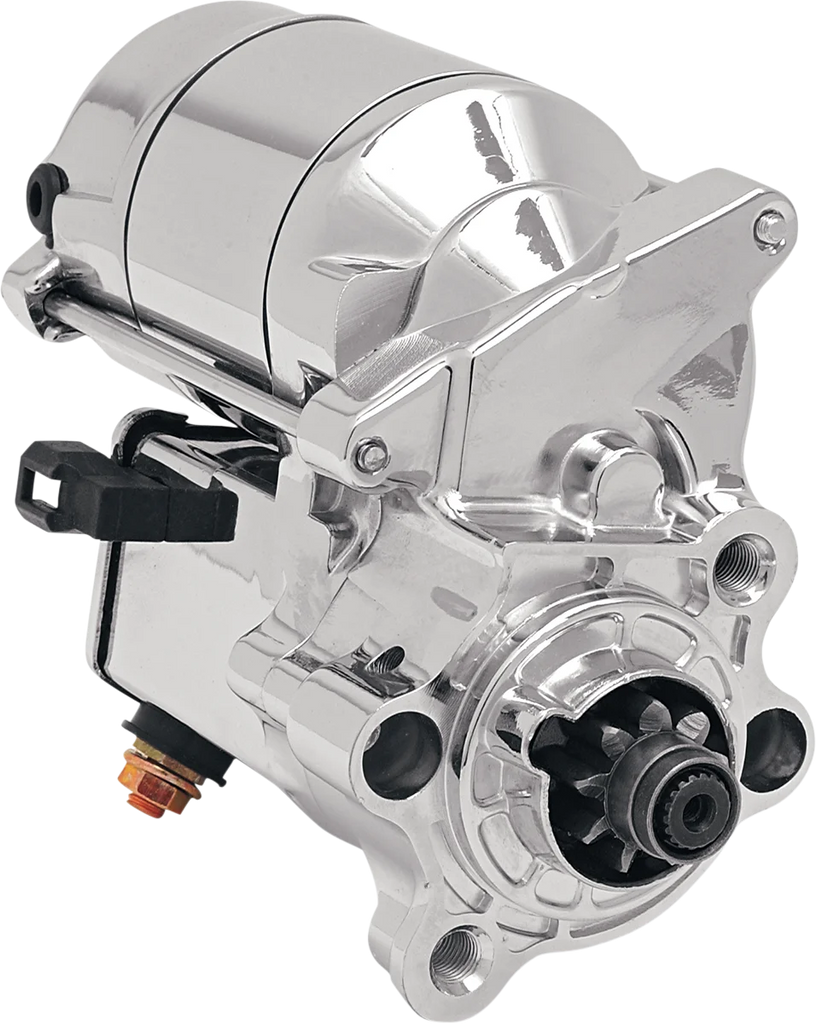 Drag Specialties Starter - 1.4 kW - Chrome fits 1986-2022 Harley-Davidson XL - Main Product View