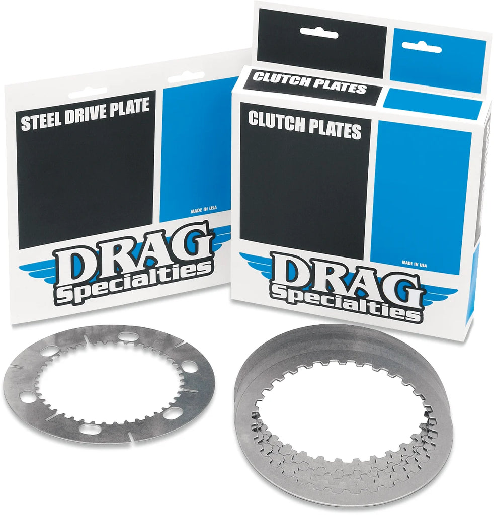 Drag Specialties Steel Plates 1131-0429 fits 1998-2017 Harley-Davidson Big Twin - Side View