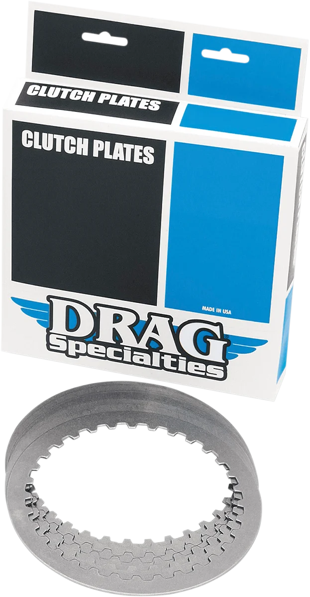 Drag Specialties Steel Plates 1131-0444 fits 1984-1990 Harley-Davidson XL - Side View