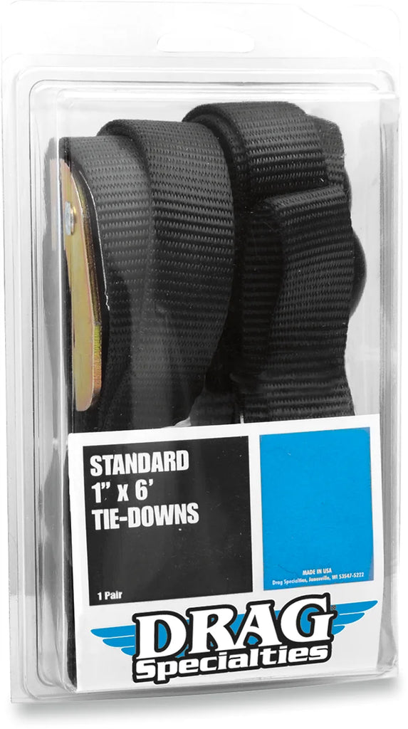 Drag Specialties Tie-Down - 1" x 6' - Standard 3920-0180 - Side View