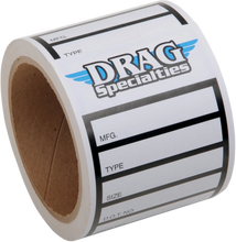 Load image into Gallery viewer, Drag Specialties Tire Labels - 100 Piece 9904-0943 - Main Product View