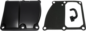 DragSpecialties Transmission Top Cover - Matte Black - '17-'23 M8 I35-0029MB/G - Main Product View