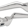 Load image into Gallery viewer, Drag Specialties Wide Blade Lever Set - Chrome - Main Product View