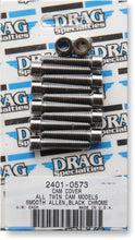 Load image into Gallery viewer, DragSpecialties Bolt Kit - Smooth - Camshaft Cover MK373SBK - Main Product View