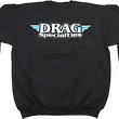Load image into Gallery viewer, DragSpecialties Drag Specialties Sweatshirt - Black - XL 111828 - Side View
