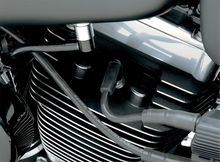Load image into Gallery viewer, DragSpecialties Head Bolt Covers MK519 - Side View