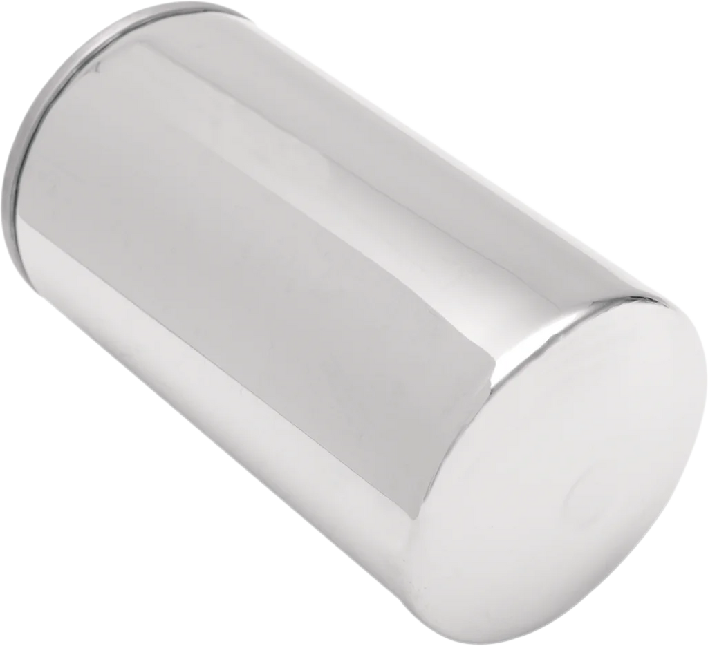 DragSpecialties Oil Filter - Chrome - Dyna 14-0018C-BX41 - Main Product View