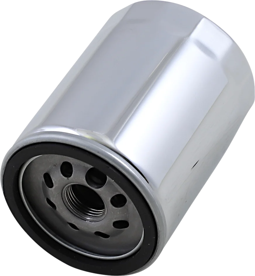 DragSpecialties Oil Filter - Chrome - M8 14-0020CNU - Main Product View