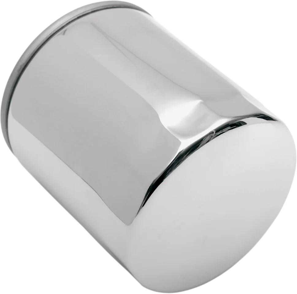 DragSpecialties Oil Filter - Chrome - Twin Cam/M8 14-0020C-BX18 - Main Product View