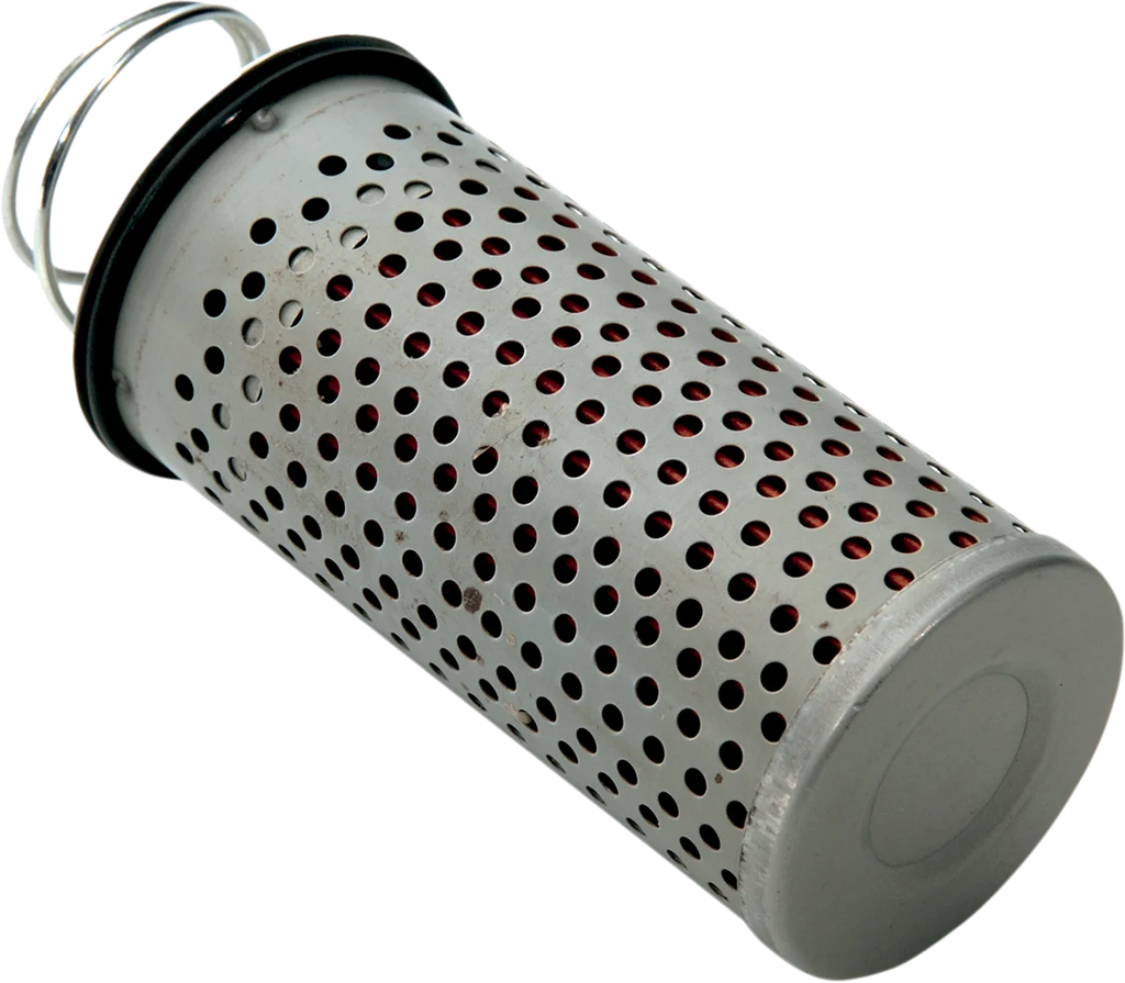 DragSpecialties Oil Filter with Spring - Paper 14-0002 - Main Product View