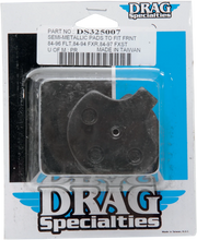 Load image into Gallery viewer, DragSpecialties Organic Brake Pads - Harley-Davidson 160912SCP-BC114 - Side View