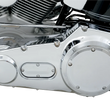 Load image into Gallery viewer, DragSpecialties Outer Primary Cover - Chrome - '99-'06 Softail, '99-'05 Dyna 11-0296K - Side View
