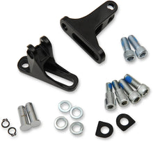 Load image into Gallery viewer, DragSpecialties Passenger Footpeg Mount - Chrome 77825 - Side View