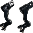 Load image into Gallery viewer, DragSpecialties Passenger Peg Mount - Adjustable - Black 63190B - Main Product View