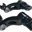 Load image into Gallery viewer, DragSpecialties Passenger Peg Mount - Adjustable - Black 63190B - Side View