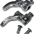 Load image into Gallery viewer, DragSpecialties Passenger Peg Mount - Adjustable - Chrome 63190 - Detail View