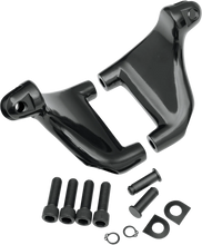 Load image into Gallery viewer, DragSpecialties Passenger Peg Mount - Black - XL '04-'13 057160 - Main Product View