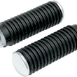Load image into Gallery viewer, DragSpecialties Passenger Pegs - Rubber - Chrome End 72497 - Main Product View
