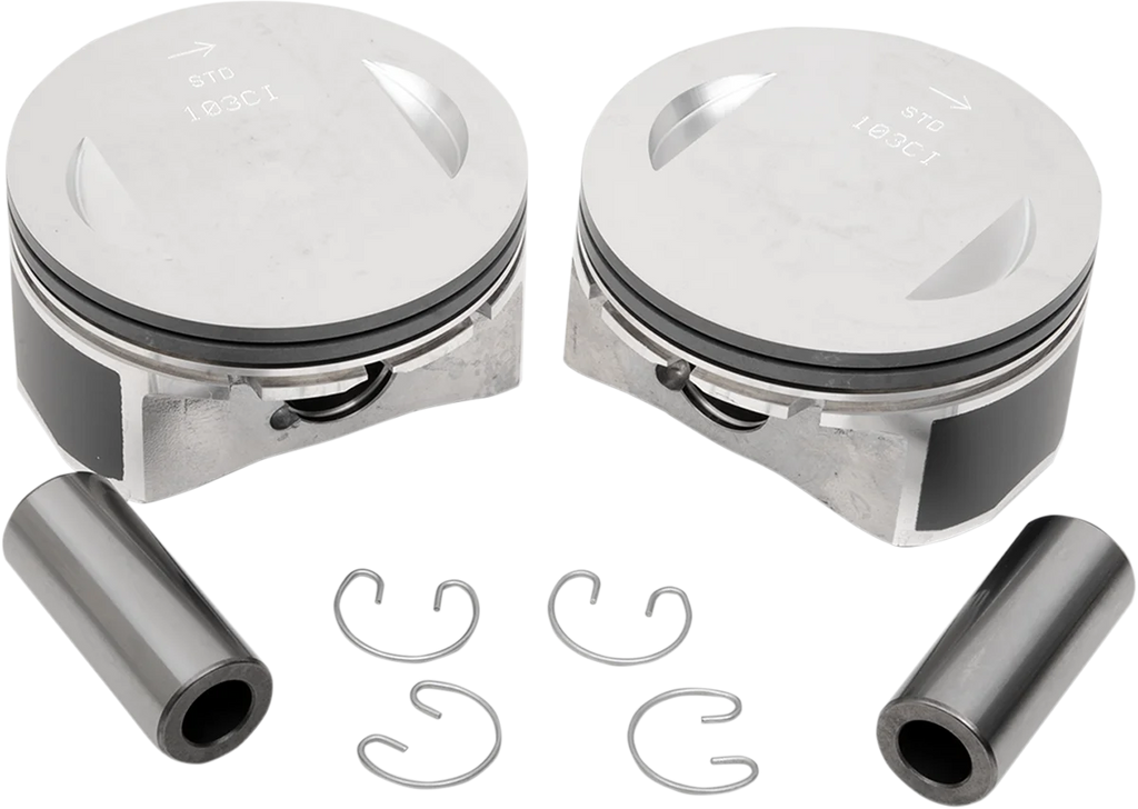 DragSpecialties Piston - Twin Cam 21989-07+.010 - Main Product View