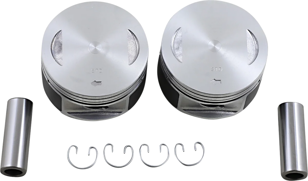 DragSpecialties Pistons - Twin Cam 21930-99-STD - Main Product View
