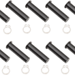 Load image into Gallery viewer, DragSpecialties Pivot Pins - Lever - 10 Pack - Black 74112B - Main Product View