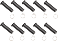 Load image into Gallery viewer, DragSpecialties Pivot Pins - Lever - 10 Pack - Black 74112B - Main Product View