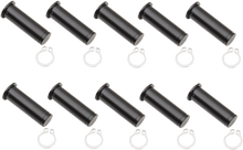 Load image into Gallery viewer, DragSpecialties Pivot Pins - Lever - 10 Pack - Black 74113B - Main Product View