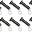 Load image into Gallery viewer, DragSpecialties Pivot Pins - Lever - 10 Pack - Black 74114B - Main Product View