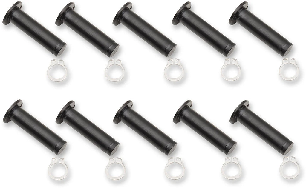DragSpecialties Pivot Pins - Lever - 10 Pack - Black 74114B - Main Product View