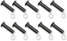 Load image into Gallery viewer, DragSpecialties Pivot Pins - Lever - 10 Pack - Black 74114B - Main Product View