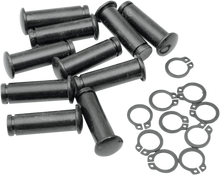 Load image into Gallery viewer, DragSpecialties Pivot Pins - Lever - 10 Pack - Black 74168B - Main Product View