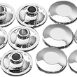 Load image into Gallery viewer, DragSpecialties Plug - Handlebar Clamp - Chrome 03-010712-BC101 - Main Product View