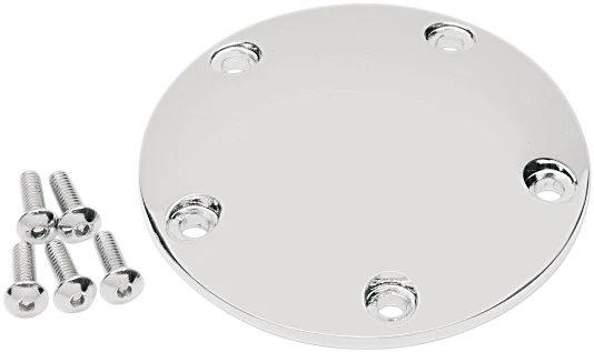DragSpecialties Points Cover - Chrome - Twin Cam 30-0170A - Main Product View