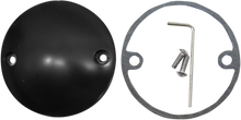 Load image into Gallery viewer, DragSpecialties Points Cover - Flat Black 30-0152KSB - Main Product View