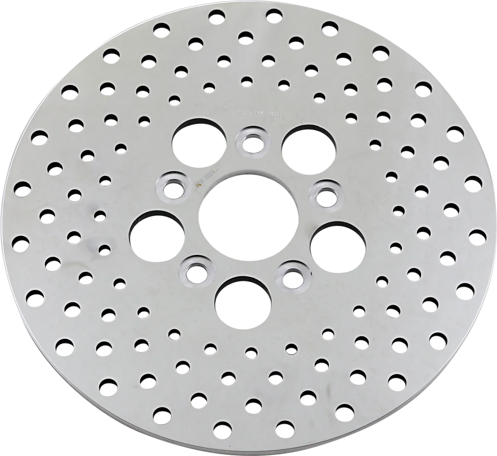 DragSpecialties Polished Stainless Steel Rotor - 10" 060173ASP-BC647 - Main Product View