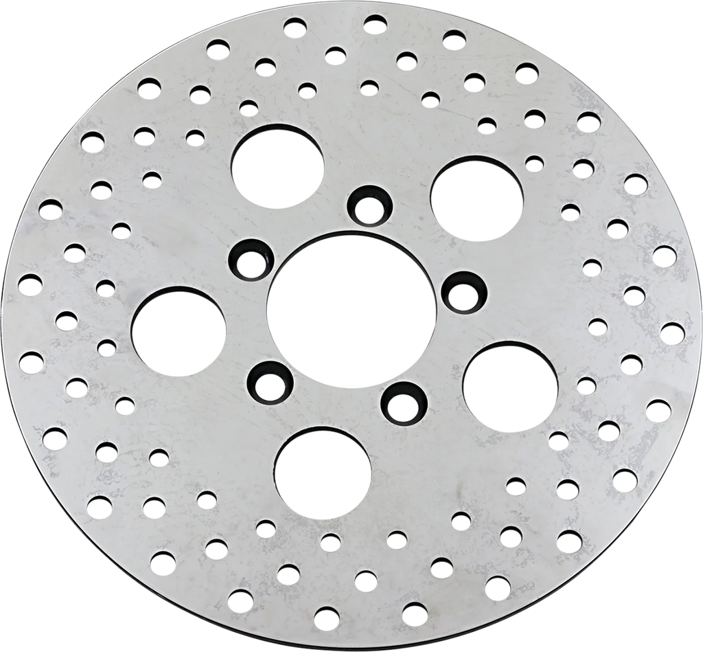 DragSpecialties Polished Stainless Steel Rotor - 10" 060175ASP-BC647 - Main Product View