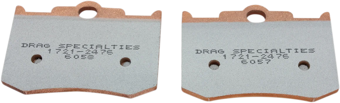 DragSpecialties Premium Brake Pads - HDP911 HDP911 - Side View