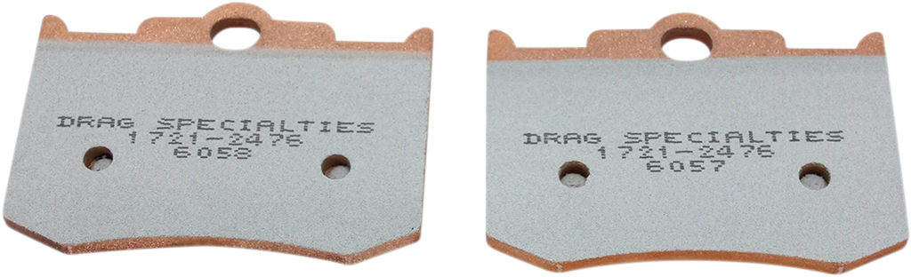 DragSpecialties Premium Brake Pads - HDP911 HDP911 - Side View