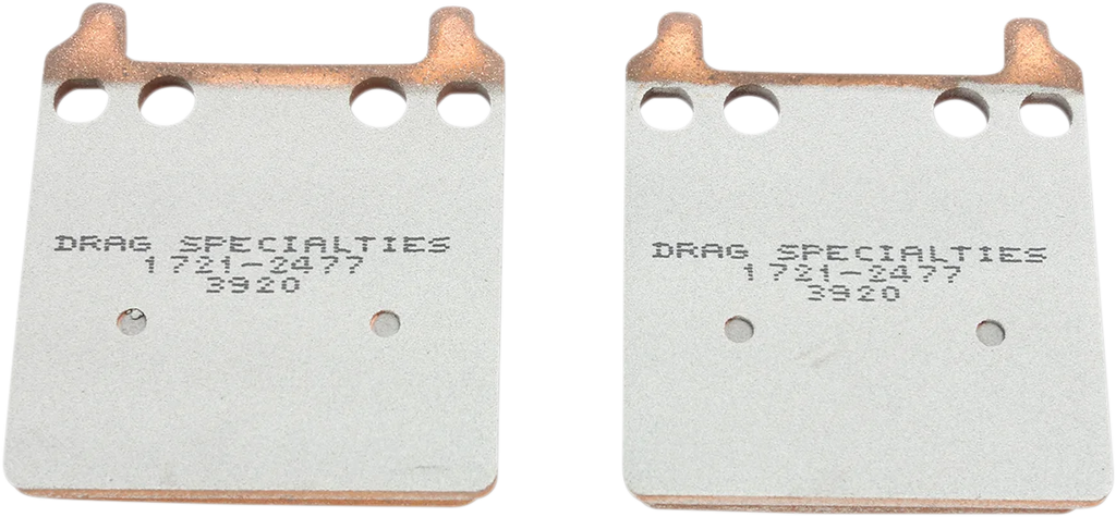 DragSpecialties Premium Brake Pads - HDP916 HDP916 - Main Product View
