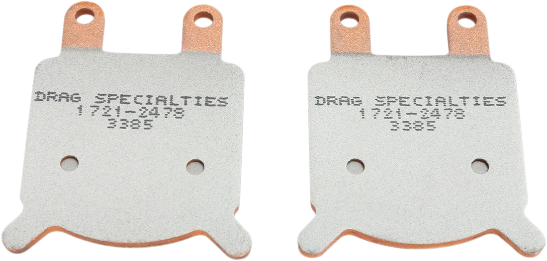 DragSpecialties Premium Brake Pads - HDP917 HDP917 - Side View