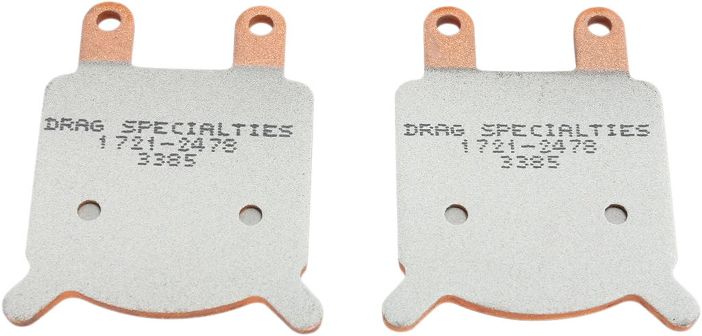 DragSpecialties Premium Brake Pads - HDP917 HDP917 - Side View