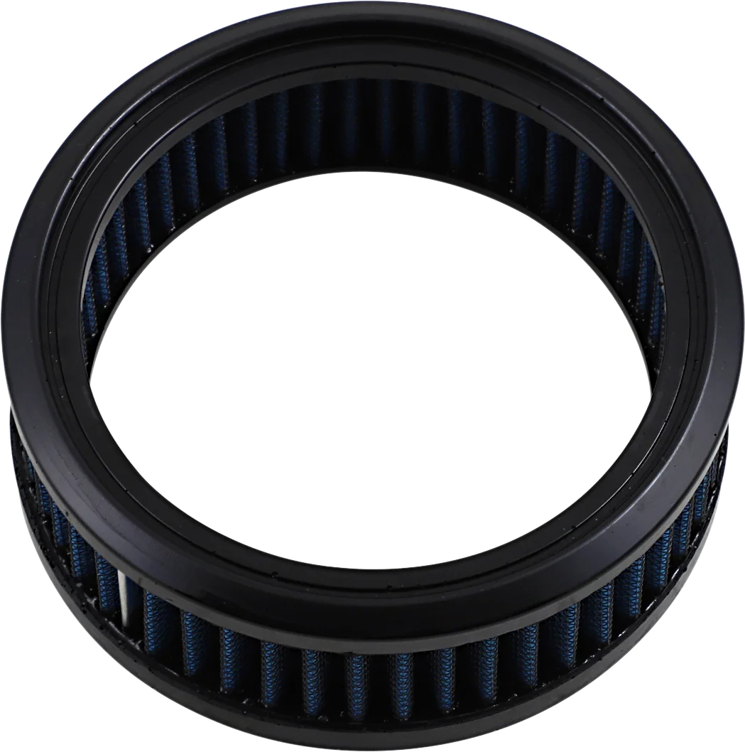 DragSpecialties Premium Washable Air Filter Element - S&S Teardrop E14-0313 - Side View