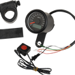 Load image into Gallery viewer, DragSpecialties Programmable Mini Electronic Speedometer with Odometer/Tripmeter - 1.87"