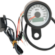 Load image into Gallery viewer, DragSpecialties Programmable Mini Electronic Speedometer with Odometer/Tripmeter - 1.87"