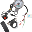 Load image into Gallery viewer, DragSpecialties Programmable Mini Electronic Speedometer with Odometer/Tripmeter - 1.87"