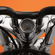 Load image into Gallery viewer, DragSpecialties Programmable Mini Electronic Speedometer with Odometer/Tripmeter - 1.87" - Polished 21-6899NU - Side View