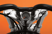 Load image into Gallery viewer, DragSpecialties Programmable Mini Electronic Speedometer with Odometer/Tripmeter - 1.87" - Polished 21-6899NU - Side View